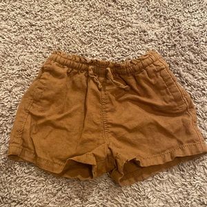 Brown toddler shorts